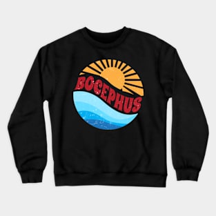 Bocephus Graphic Proud Name Personalized Birthday 70s 80s 90s Vintage Style Crewneck Sweatshirt